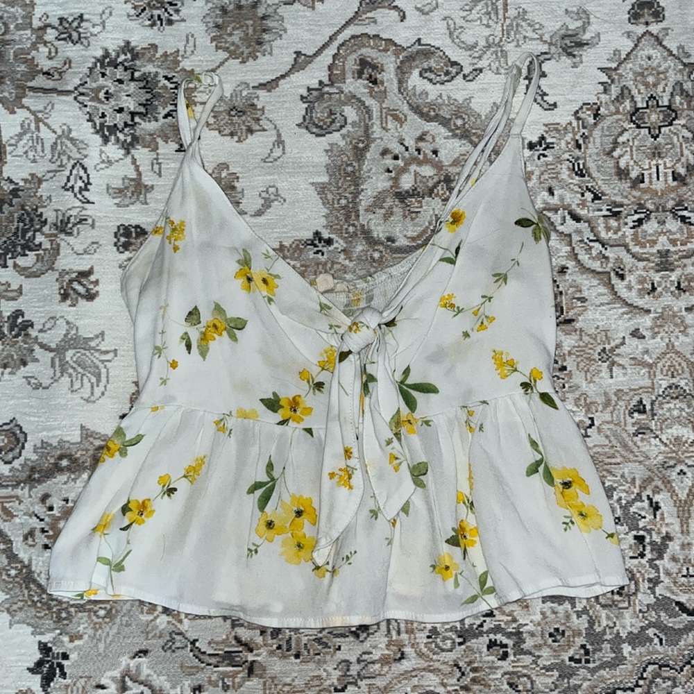 LA Hearts Floral Tank 💛💚